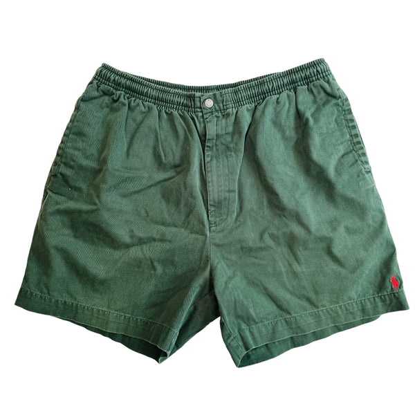 Vintage Polo Ralph Lauren Faded Green Shorts (Size 32)