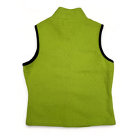 Vintage Spalding Slime Green Fleece Vest (Small)