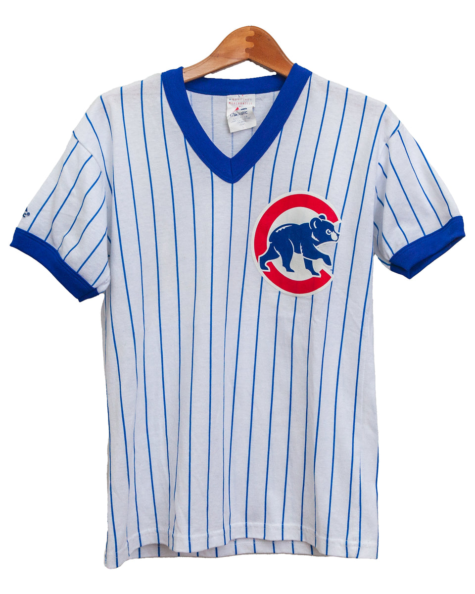 Vintage Cubs V-Neck Ringer Jersey 