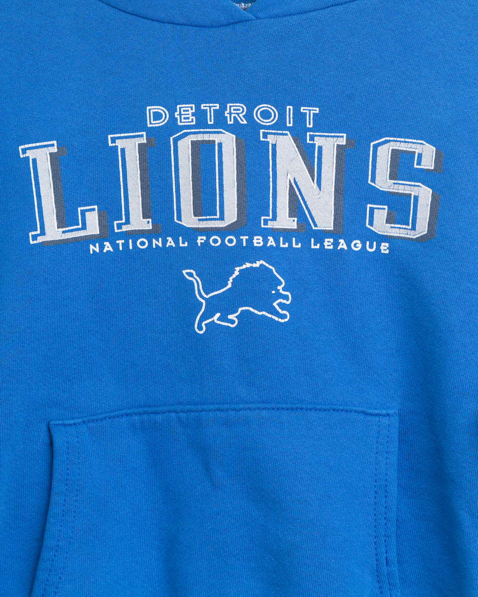 Detroit Lions Vintage 90s Pro Player Hoodie Royal Blue – ABC Vintage