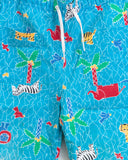 Vintage Healthtex Made in USA Jungle Safari Animal Print Pant (3T)