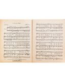 1923 A Love Song - Vintage Sheet Music