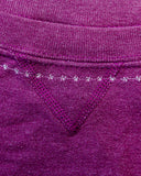 1990s Hanes Her Way Hand Embroidered Lace Vintage Sweatshirt