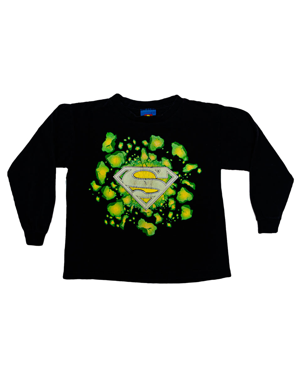 Superman Daddy 69 The Glow – Dark 2006 Thrift In Kryptonite T-Shirt