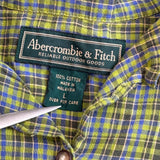 Vintage Abercrombie & Fitch Plaid Shirt (Youth Large)