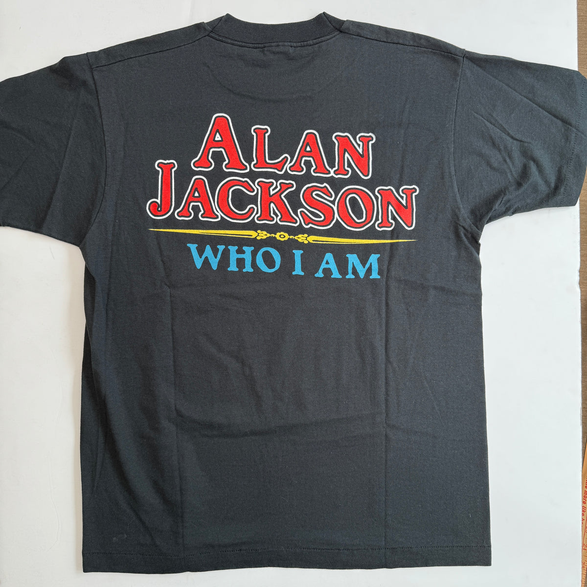 Vintage Alan Jackson Who I Am 1994 Single Stitch T-Shirt (Large)