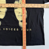 Vintage Michael Bolton and Wynonna Judd The Voices Tour 1998 T-Shirt (Large)