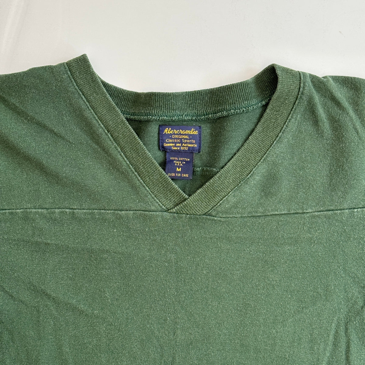 Vintage Abercrombie & Fitch Made in USA Jersey (Medium)