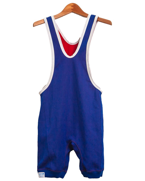 Vintage Matman Wrestling Company Made in USA Low Cut Singlet (Small)