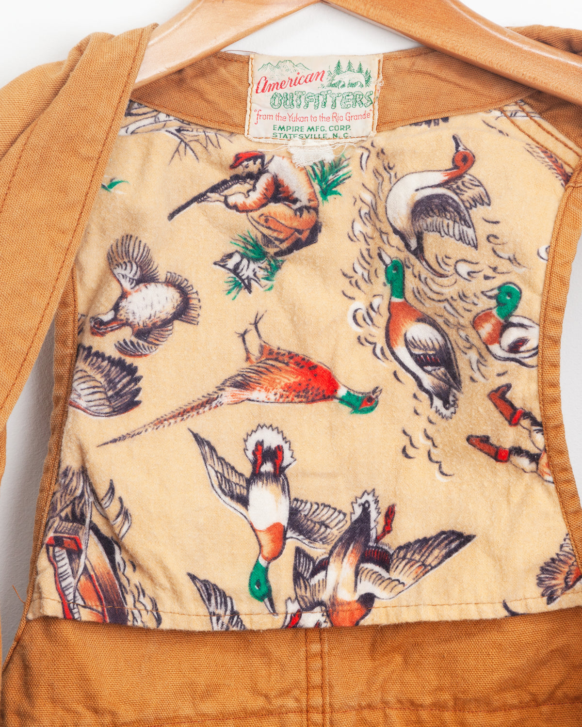Vintage American Outfitters Empire MFG. Corp. Made in USA Hunting Vest (Kids XL / Adult Small)