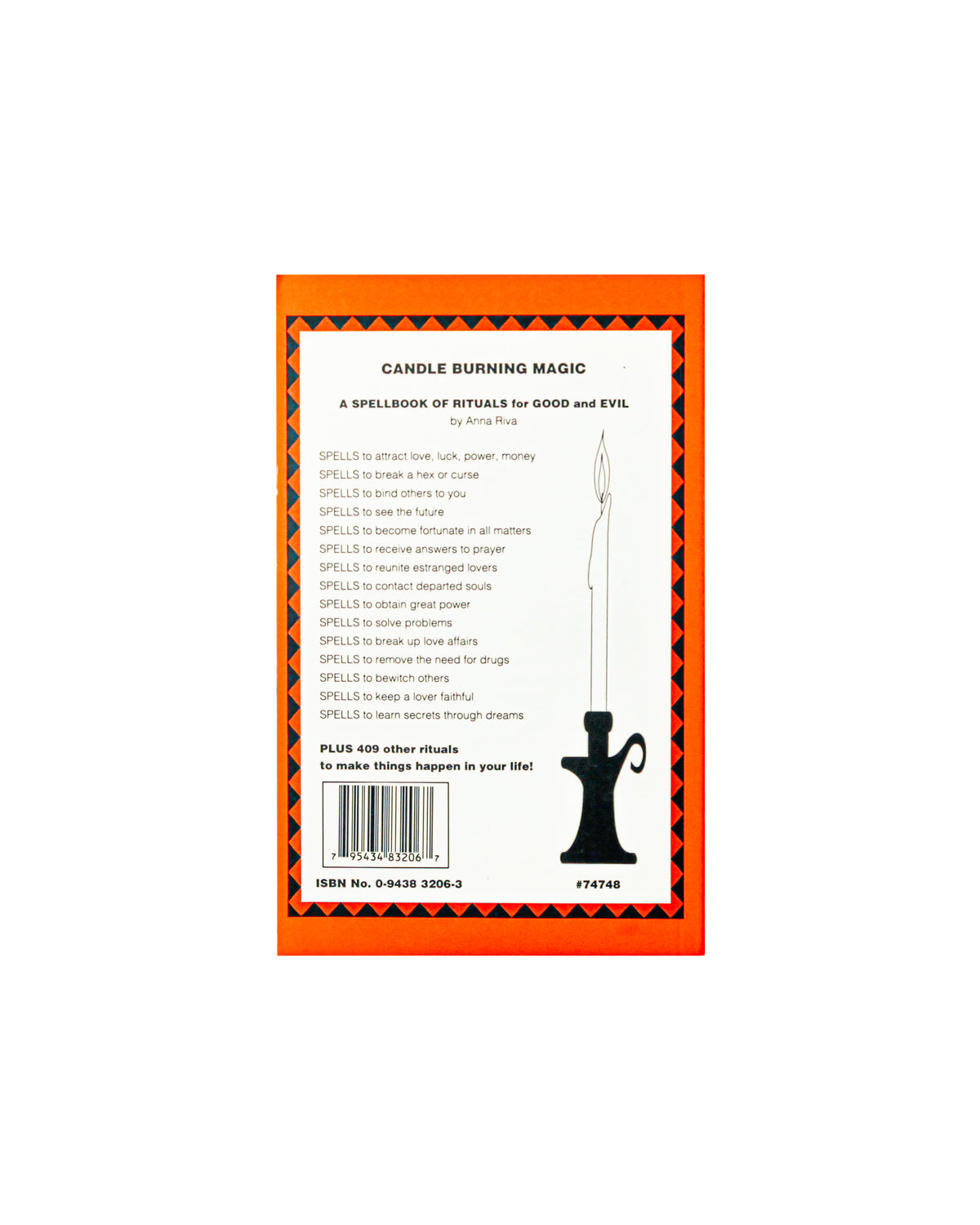 Candle Burning Magic - A Spellbook of Rituals for Good and Evil - by Anna Riva