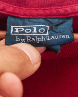 Vintage Polo Ralph Lauren Long Sleeve Single Stitch T-Shirt (Medium)