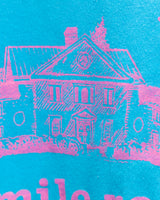 Vintage 1980s Screen Stars Hibernia Mansion 5 Mile Race Single Stitch Made in USA T-Shirt (Large)