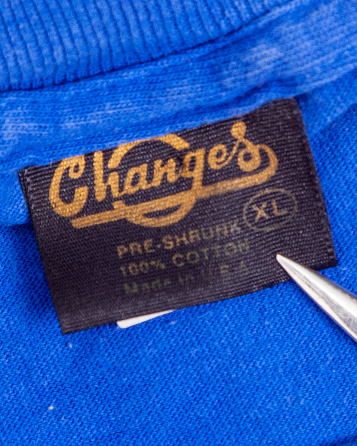 Vintage 1990s Superman Changes Made in USA Single Stitch T-Shirt (XL)