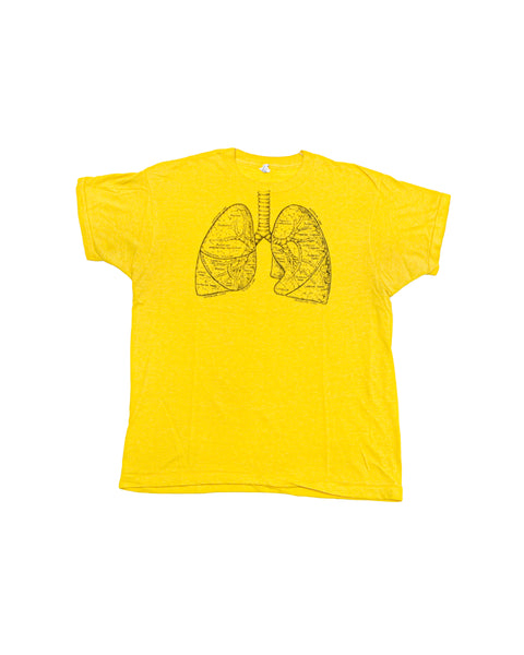 1980s Human Anatomy Lungs Vintage T-Shirt