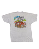 Vintage 1980s Screen Stars The Crab Shack Single Stitch Made in USA T-Shirt (Large)