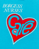 1987 Borgess Nurses Care Vintage T-Shirt