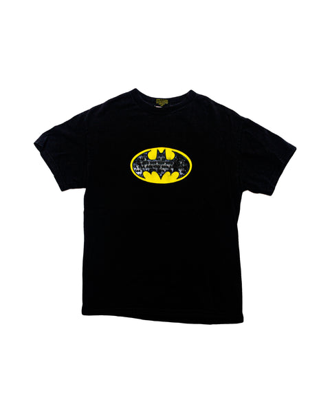 1990s Batman Embossed Bat Logo Vintage T-Shirt