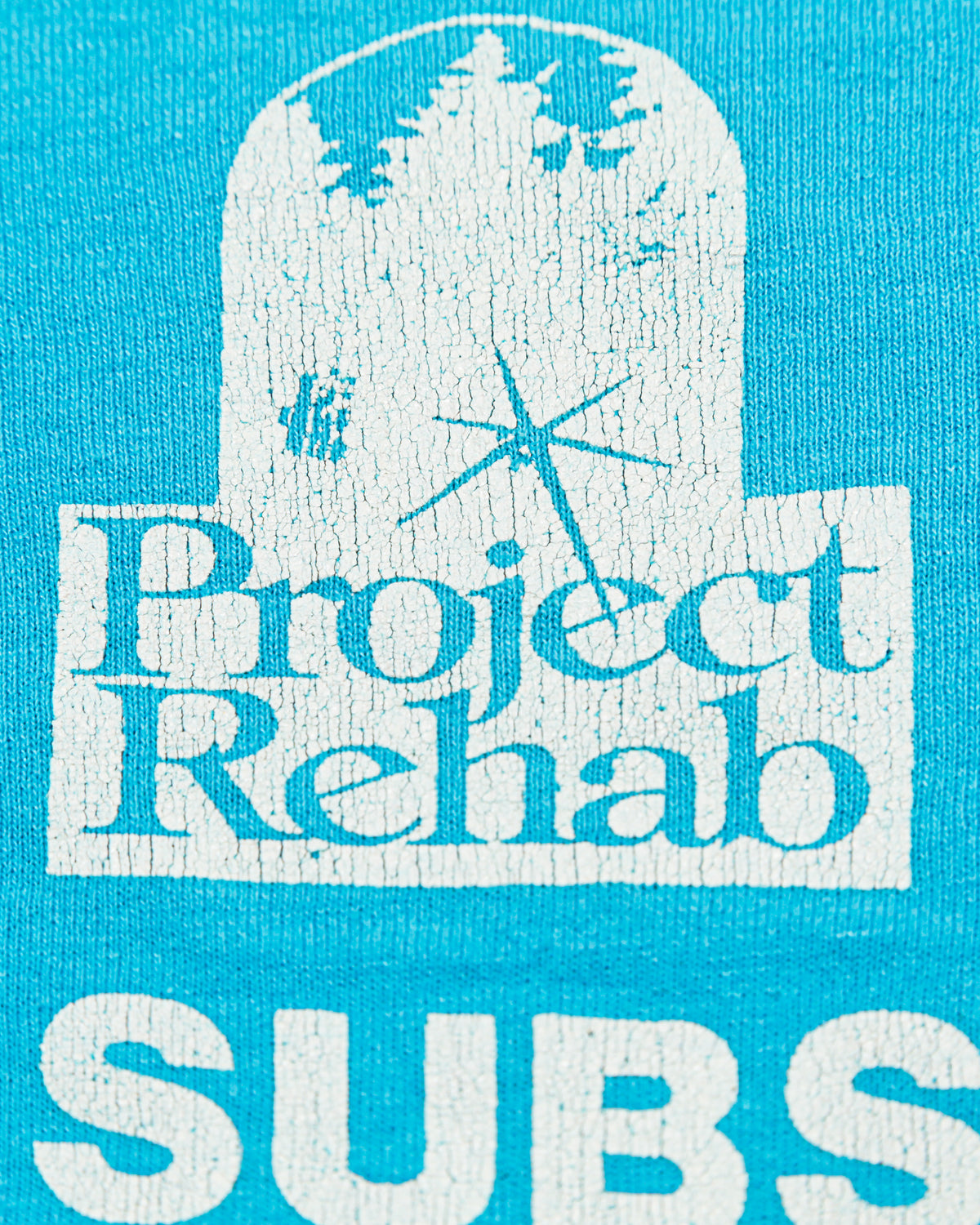 1980s Project Rehab Substance Abuse 3k - 5k Race Vintage T-Shirt