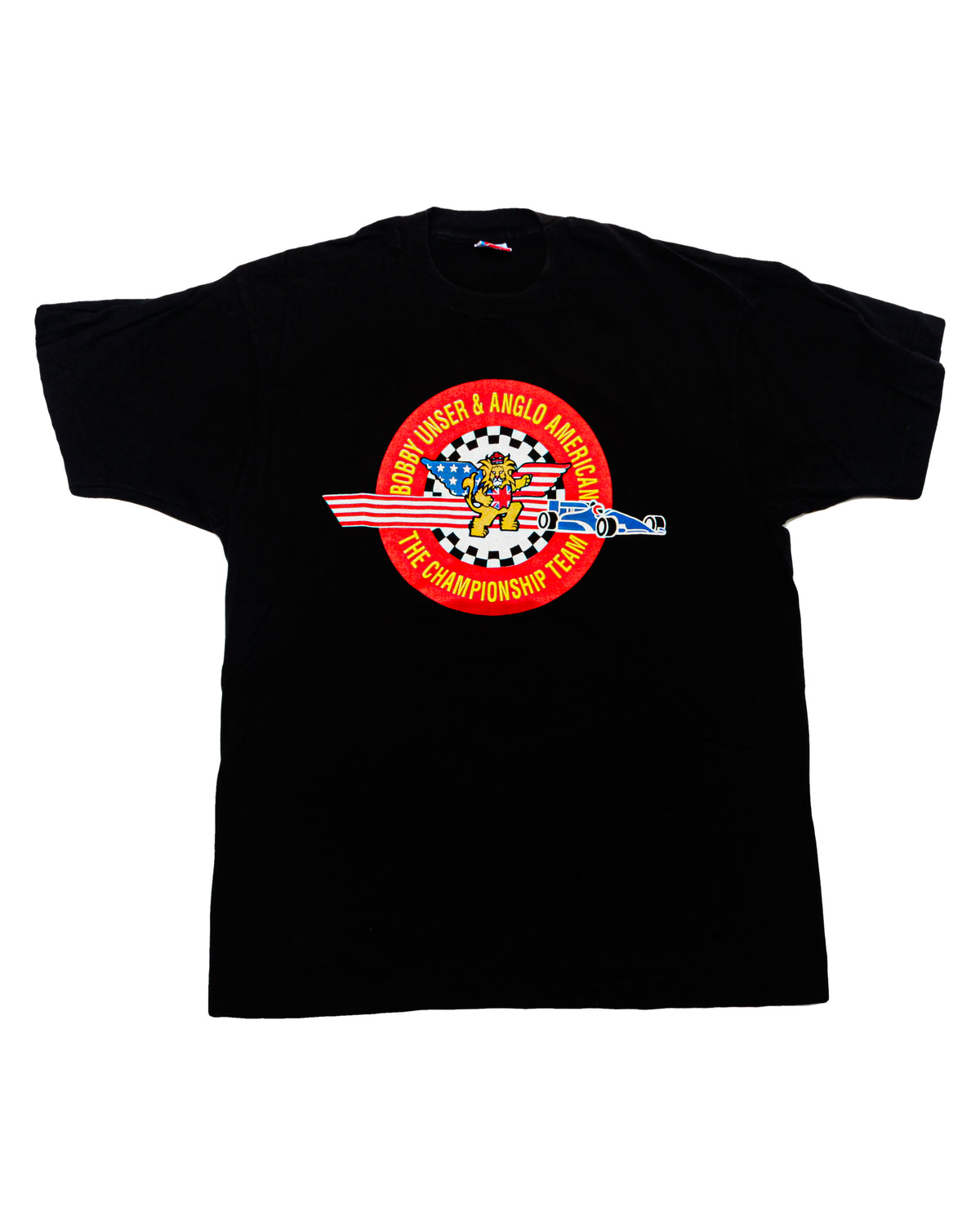 1990s Bobby Unser & Anglo American The Championship Team Vintage T-Shirt