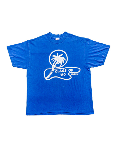 1989 Belding Class of 1989 Palm Tree Vintage T-Shirt