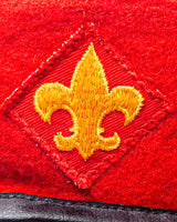 Vintage Boy Scouts Of America Eagle Scout Wool Beret Hat