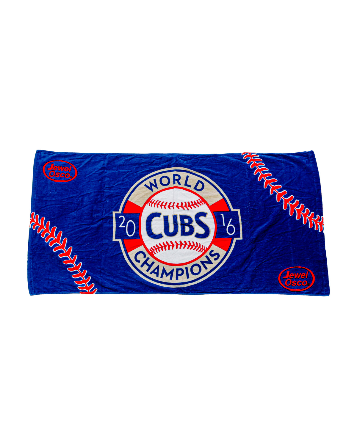 2016 Chicago Cubs World Series Champions 54 x 28 Beach Towel