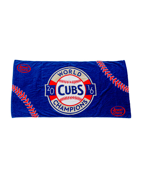 2016 Chicago Cubs World Series Champions 54 x 28 Beach Towel