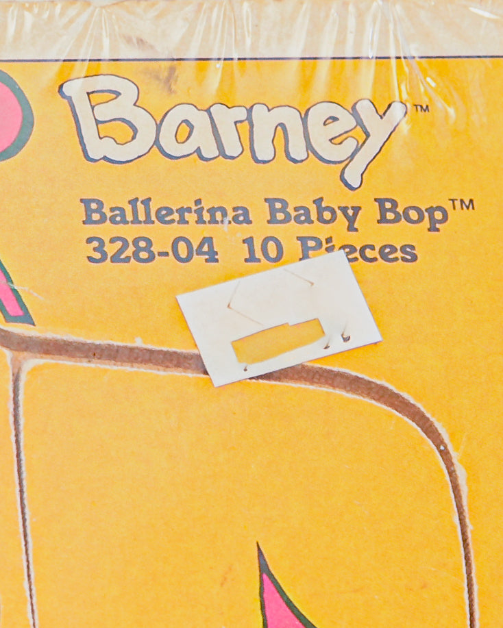 1993 (NOS) Playskool Barney Ballerina Baby Bop 10 Piece Vintage Puzzle