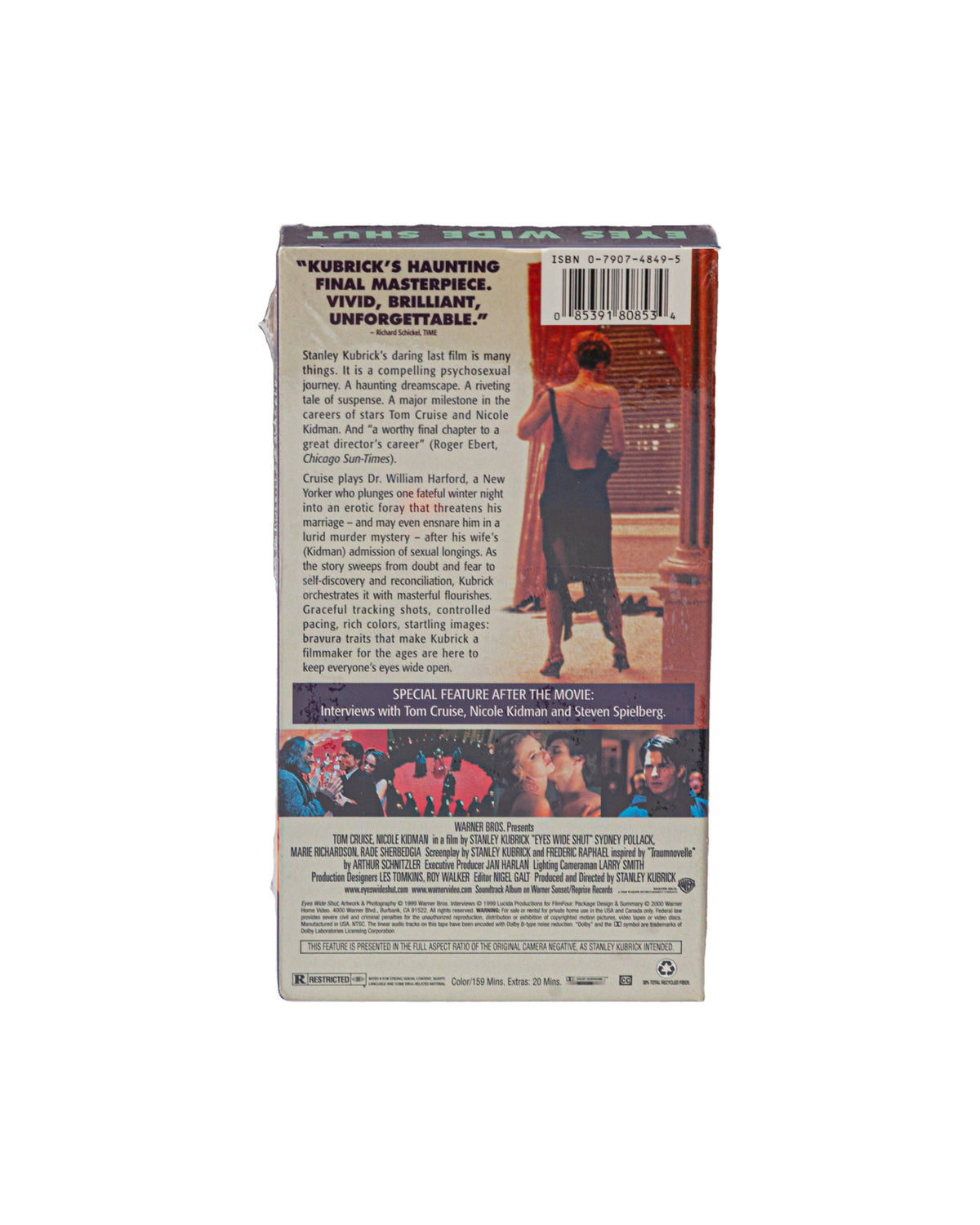 2000 (NOS) Eyes Wide Shut - VHS Tape