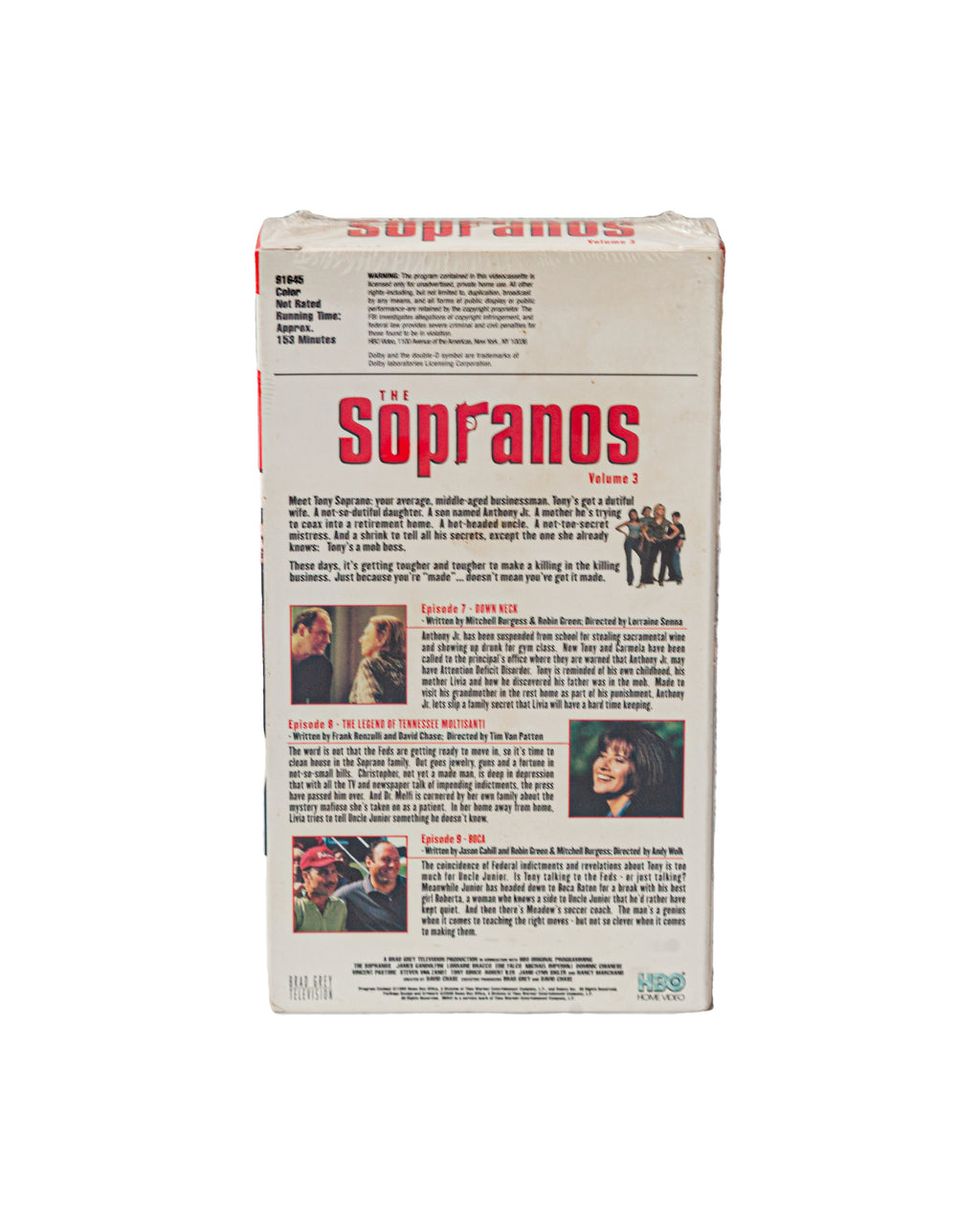 2000 (NOS) The Sopranos Volume 3 - VHS Tape