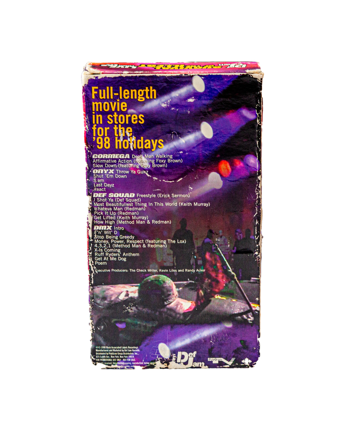 1998 Def Jam Survival of The Illest - Live From 125 NYC - VHS Tape