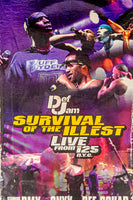1998 Def Jam Survival of The Illest - Live From 125 NYC - VHS Tape