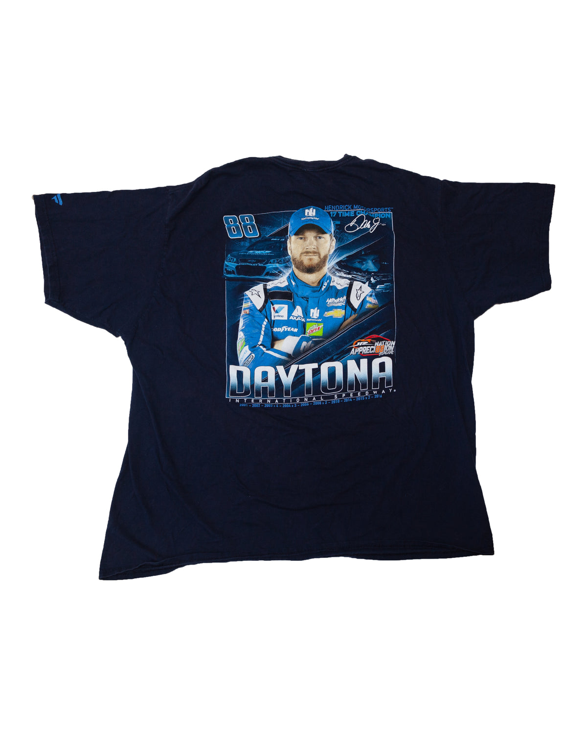 2016 Hendrick Motorsports Daytona International Speedway Dale Earnhardt Jr. T-Shirt