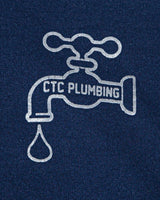 Navy CTC Plumbing Hooded Sweatshirt