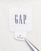 2018 Gap Classic Logo White Crewneck Sweatshirt