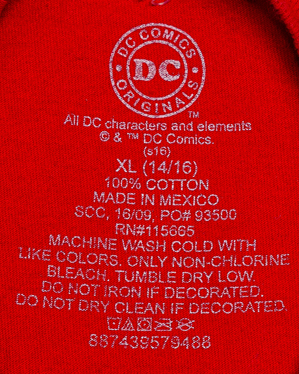 2016 DC Comics The Flash T-Shirt