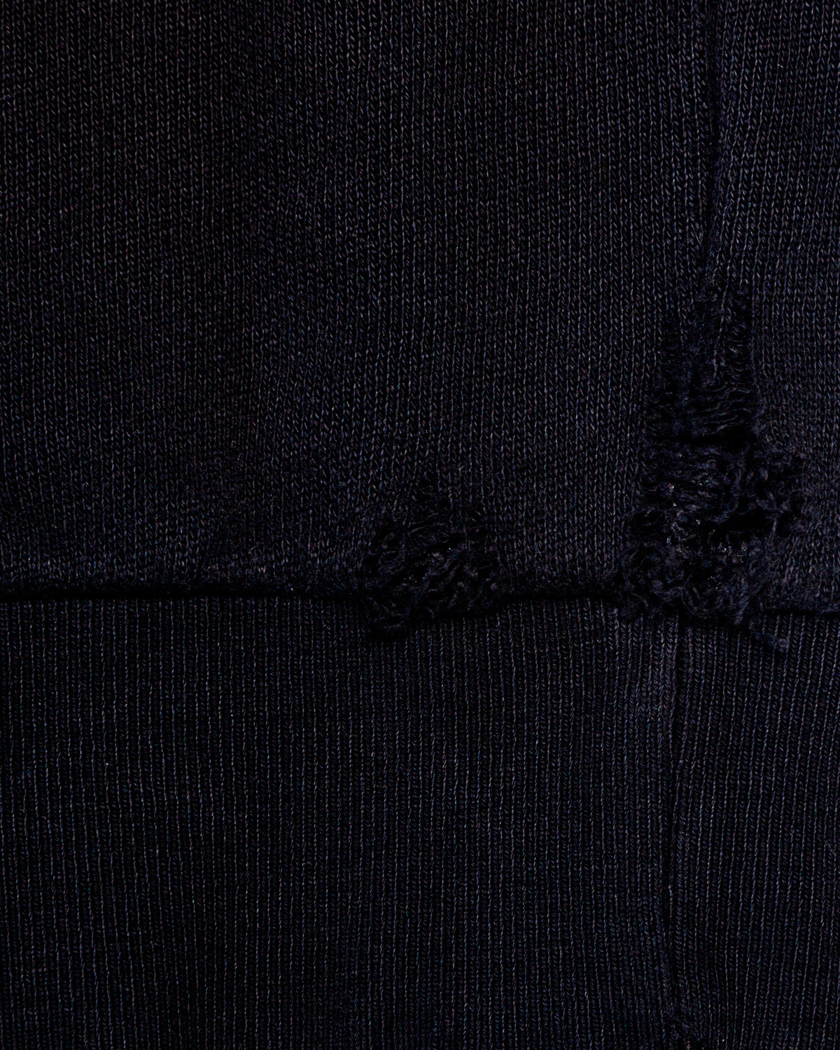 2000s Thrashed Black Adidas Trefoil Hooded Sweatshirt (Small)