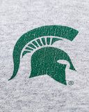 1990s Vintage Nike Center Swoosh Michigan State University MSU Hooded Sweatshirt