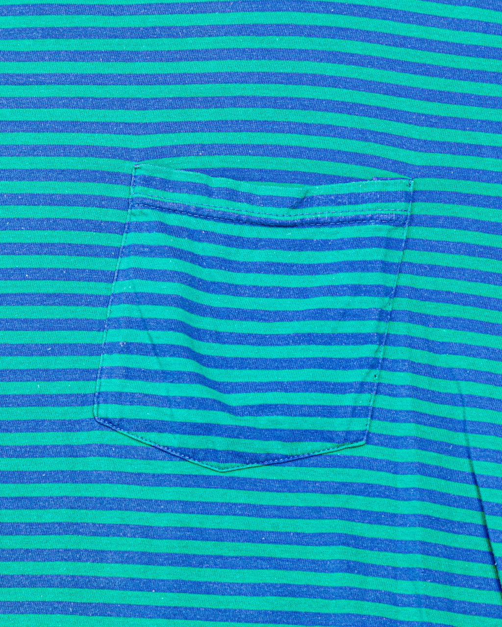 1990s Vintage Honors Striped Pocket T-Shirt