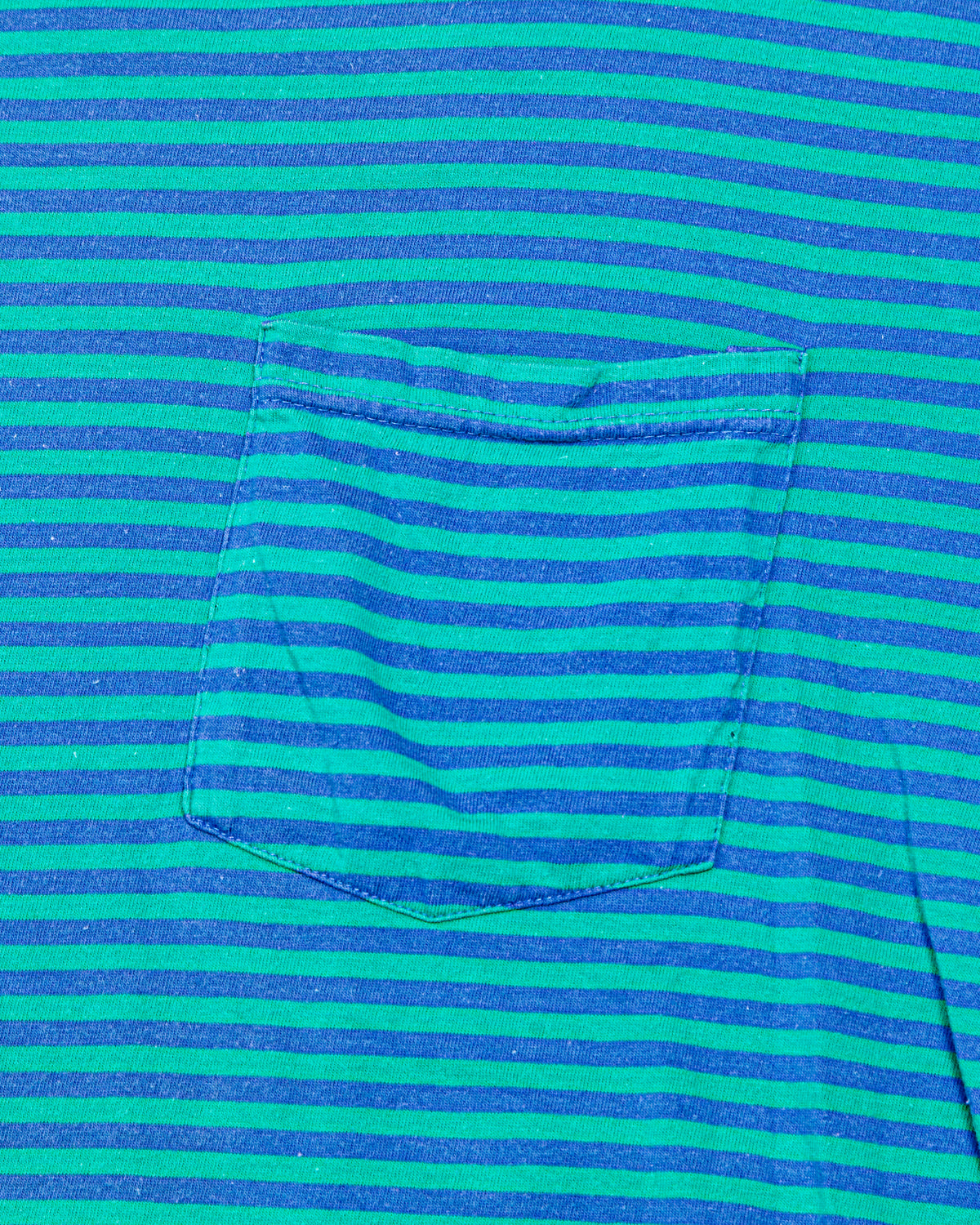 1990s Vintage Honors Striped Pocket T-Shirt