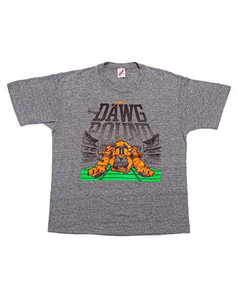 1980s Cleveland Browns The Dawg Pound Vintage Tri-Blend T-Shirt