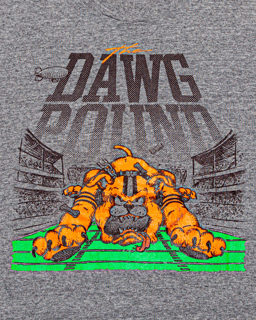 1980s Cleveland Browns The Dawg Pound Vintage Tri-Blend T-Shirt