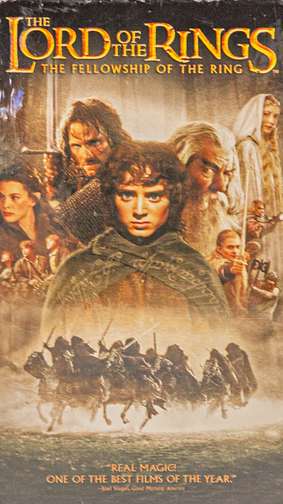 2002 (NOS) The Lord Of The Rings: The Fellowship Of The Ring - VHS Tape