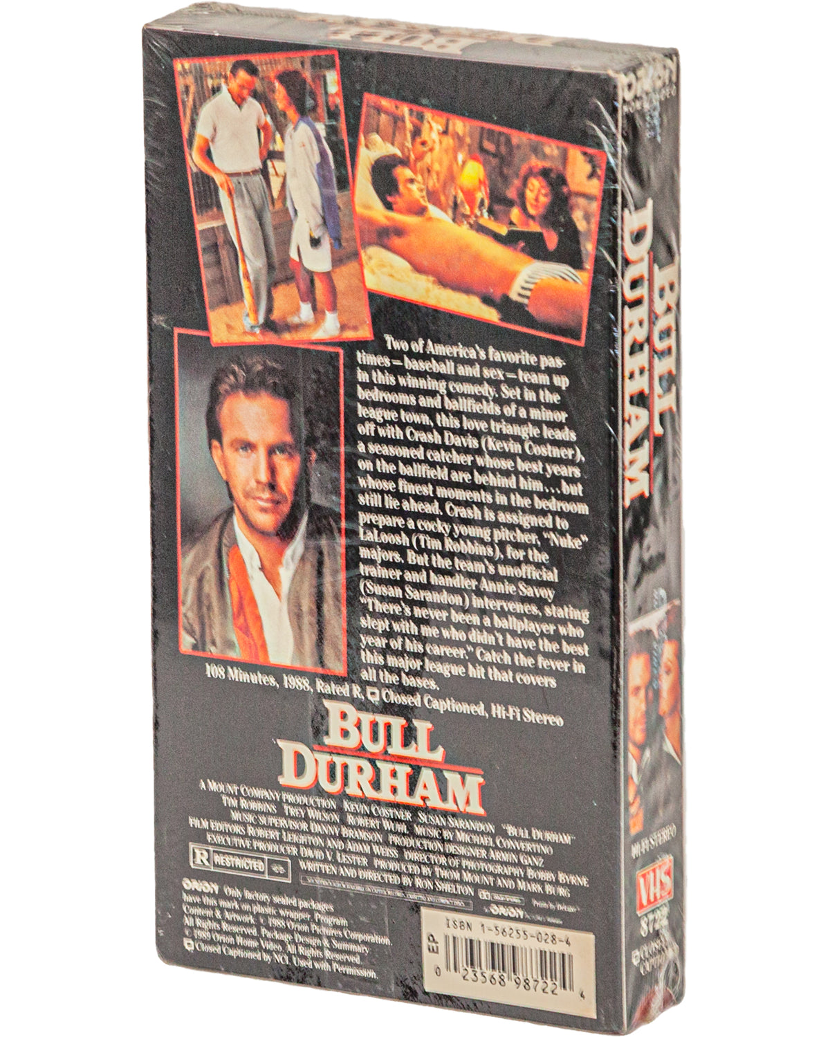 1989 Vintage (NOS) Bull Durham - VHS Tape