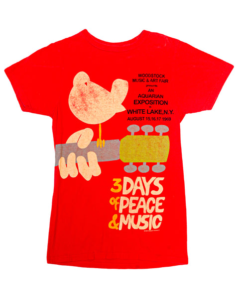 2008 Woodstock Music & Art Fair 1969 Reprint T-Shirt