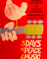 2008 Woodstock Music & Art Fair 1969 Reprint T-Shirt