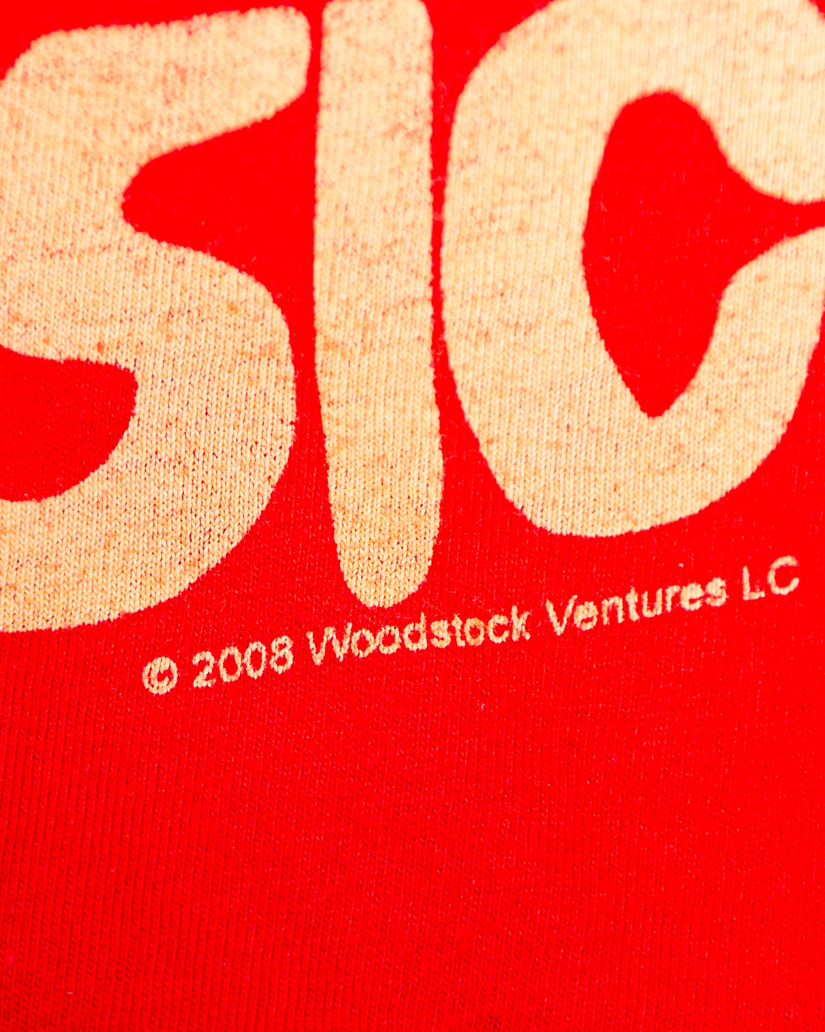 2008 Woodstock Music & Art Fair 1969 Reprint T-Shirt