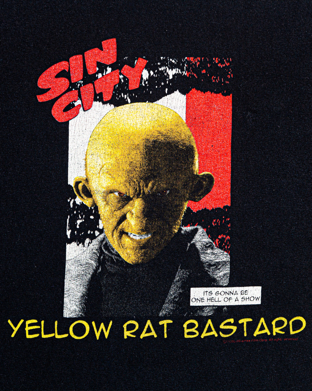 2005 Frank Miller's Sin City Yellow Rat Bastard Promo T-Shirt