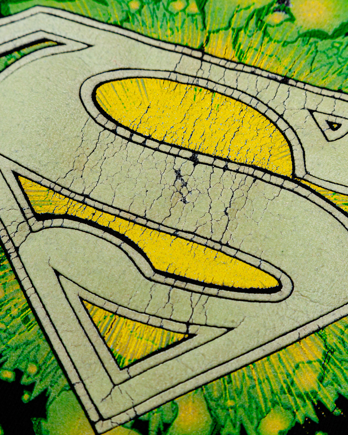2006 Superman Glow In The Dark Kryptonite T-Shirt